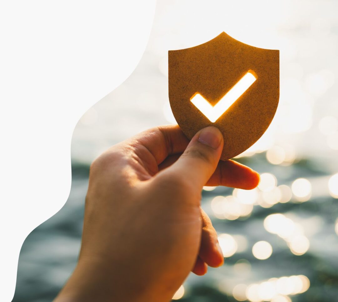 Health Reimbursement Arrangements page image of hand holding insurance symbol